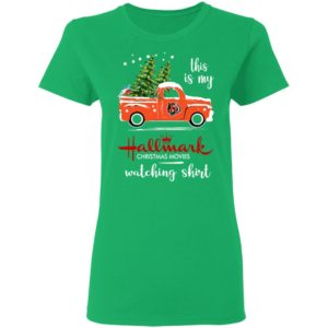 Cincinnati Bengals This Is My Hallmark Christmas Movies Watching Shirt
