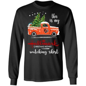 Cincinnati Bengals This Is My Hallmark Christmas Movies Watching Shirt