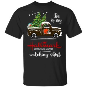 Cleveland Browns This Is My Hallmark Christmas Movies Watching Shirt