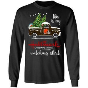 Cleveland Browns This Is My Hallmark Christmas Movies Watching Shirt