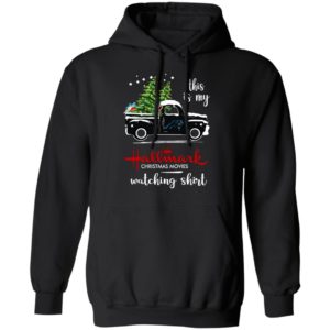 Carolina Panthers This Is My Hallmark Christmas Movies Watching Shirt