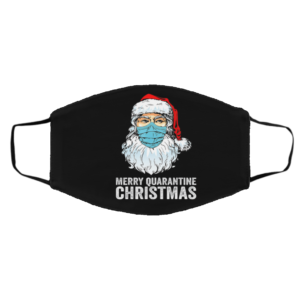Merry Quarantine Christmas Santa Mask Funny Xmas face mask