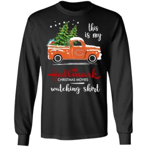 Chicago Bears This Is My Hallmark Christmas Movies Watching Shirt