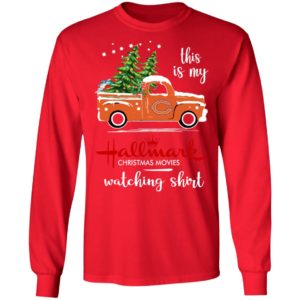 Chicago Bears This Is My Hallmark Christmas Movies Watching Shirt