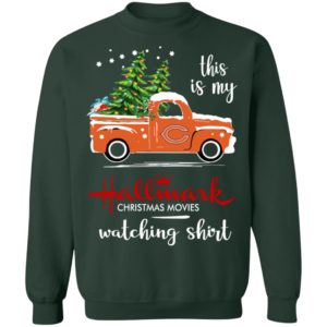 Chicago Bears This Is My Hallmark Christmas Movies Watching Shirt