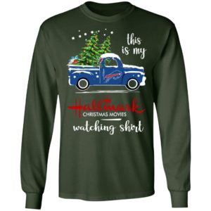 Buffalo Bills This Is My Hallmark Christmas Movies Watching Shirt