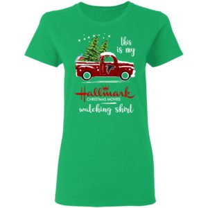 Atlanta Falcons This Is My Hallmark Christmas Movies Watching Shirt