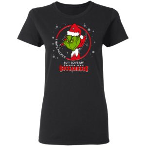 I Hate People But I Love My Tampa Bay Buccaneers Grinch Shirt