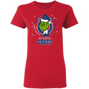 I Hate People But I Love My Indianapolis Colts Grinch Shirt