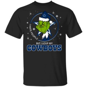 I Hate People But I Love My Dallas Cowboys Grinch Shirt I Hate People But I Love My Dallas Cowboys Grinch Shirt