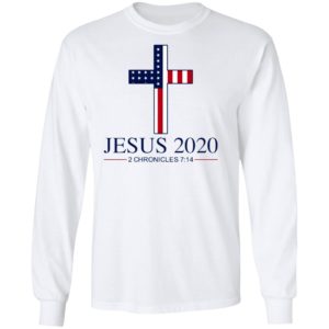 Jesus 2020 2 Chronicles 7 14 America Flag Shirt