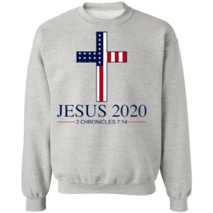 Jesus 2020 2 Chronicles 7 14 America Flag Shirt