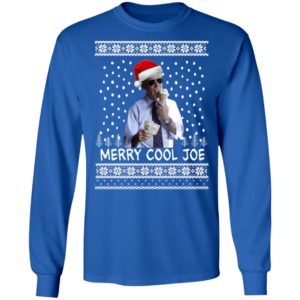 President 2020 Joe Biden Eating an Ice Cream Merry Cool Joe Ugly Christmas Sweater