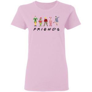 Christmas Characters Elf Grinch Kevin Friends shirt