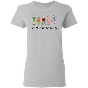 Christmas Characters Elf Grinch Kevin Friends shirt