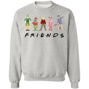 Christmas Characters Elf Grinch Kevin Friends shirt