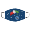 The Grinch Christmas Ornament Tennessee Titans Face Mask