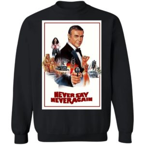 Sean Connery James Bond 007 Never Say Never Again T Shirt