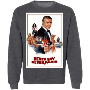 Sean Connery James Bond 007 Never Say Never Again T Shirt