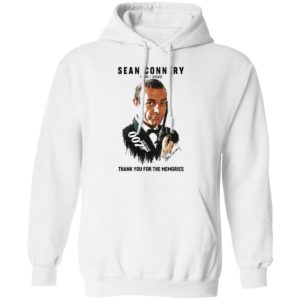 Sean Connery 007 1930 2020 Signature Thank You For The Memories shirt