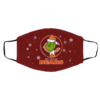 I Hate People But I Love My Baltimore Ravens Grinch Face Mask