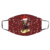 ZZ Top Merry Christmas Face Mask