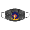 Jimi Hendrix Merry Christmas Face Mask