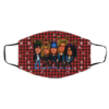 Jim Morrison Merry Christmas Face Mask