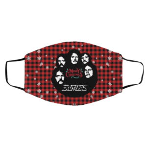 Eagles Band Merry Christmas Face Mask