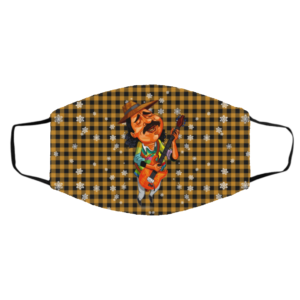 Carlos Santana Merry Christmas Face Mask