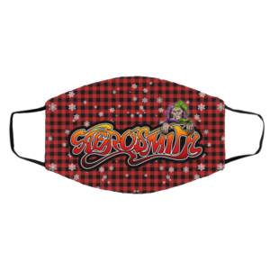 Aerosmith Merry Christmas Face Mask