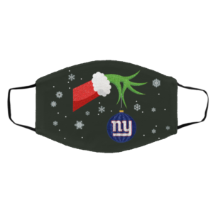 The Grinch Christmas Ornament New York Giants Face Mask