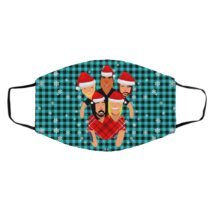 Foo Fighters Merry Christmas Face Mask