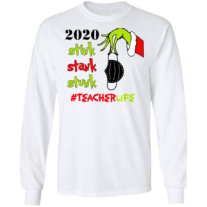 Grinch 2020 Stink Stank Stunk Christmas Teacher T-Shirt
