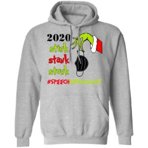 Grinch 2020 Stink Stank Stunk Christmas Speech Pathologist T-Shirt