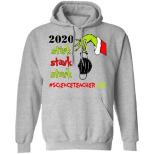 Grinch 2020 Stink Stank Stunk Christmas Science Teacher T-Shirt