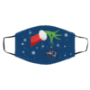 The Grinch Christmas Ornament Minnesota Vikings Face Mask