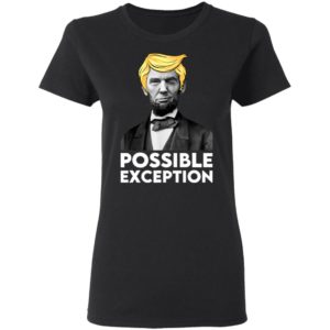 Lincoln Winking With Trump Hair Election Vote Republican T-Shirt