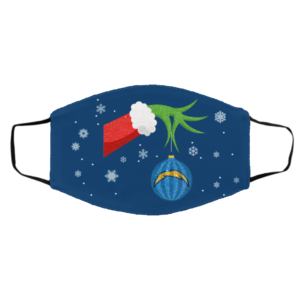 The Grinch Christmas Ornament Los Angeles Chargers Face Mask