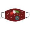 The Grinch Christmas Ornament Kansas City Chiefs Face Mask