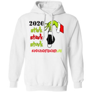 Grinch 2020 Stink Stank Stunk Christmas 2nd Grade Teacher T-Shirt
