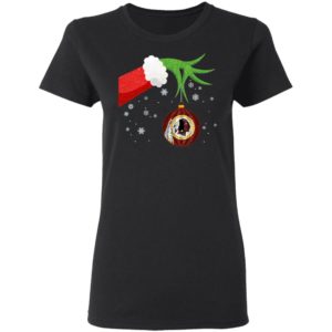 The Grinch Christmas Ornament Washington Redskins Shirt