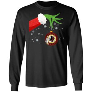 The Grinch Christmas Ornament Washington Redskins Shirt