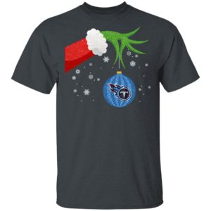 The Grinch Christmas Ornament Tennessee Titans Shirt