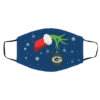 The Grinch Christmas Ornament Houston Texans Face Mask