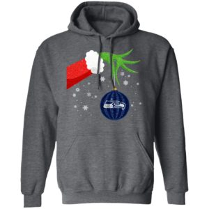The Grinch Christmas Ornament Seattle Seahawks Shirt