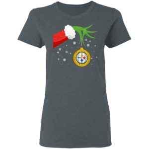 The Grinch Christmas Ornament Pittsburgh Steelers Shirt
