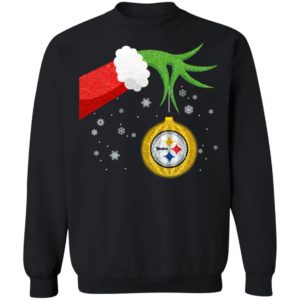 The Grinch Christmas Ornament Pittsburgh Steelers Shirt