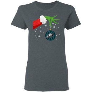 The Grinch Christmas Ornament Philadelphia Eagles Shirt