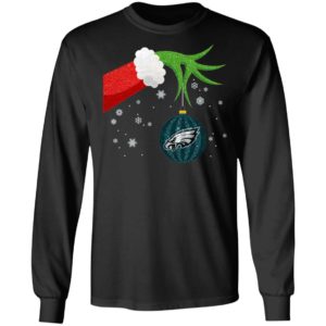 The Grinch Christmas Ornament Philadelphia Eagles Shirt